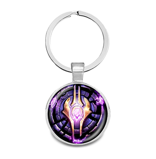 WOW Draenei Clan Symbol Key Ring