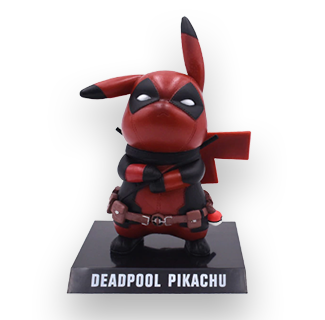 Deadpool Pikachu Mini Figurine