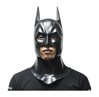 Classic Batman Latex Mask