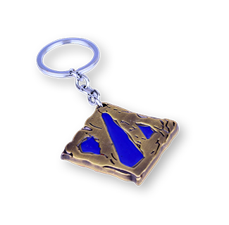 Dota Icon Keychain (Blue)