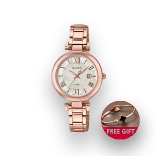  Casio Women's SHS-4521LTD-7A - Rose Gold Stainless-Steel Quartz Watch