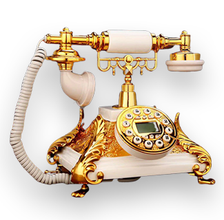 European Vintage Antique British Landline Telephone