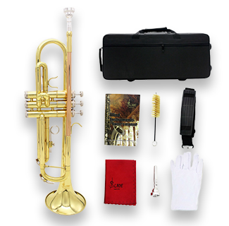 Professional Golden Color Brass Trumpet