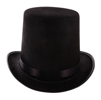 Classic Magician's Top Hat