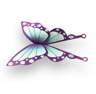 Kochou Shinobu Butterfly Hairclip