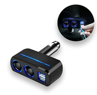VOLTOP USB Phone Charger + Cigarette Lighter