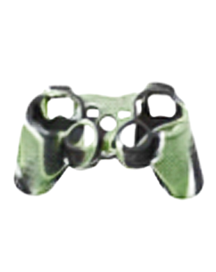 PS4 Controller Silicone Protective Skin Camo Green 