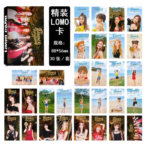Twice - Dance The Night Away Album - PVC Lomo Photocards (30)