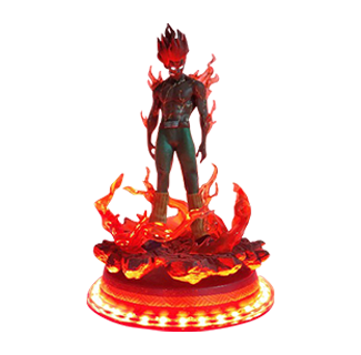 Might Guy - Hachimon Tonkou no Jin 30cm LED Illuminated Figurine