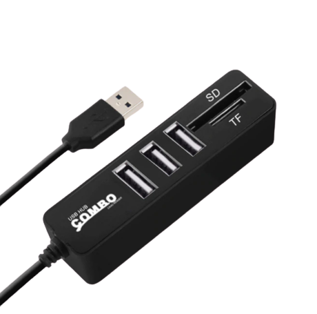 USB 2.0 Hub (Black)